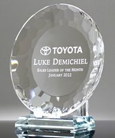 Picture of Executive Crystal Plate Award - Large Size