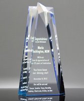 Picture of Blue Star Acrylic Tower