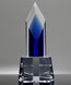 Picture of Visionary Diamond Blue Crystal Award