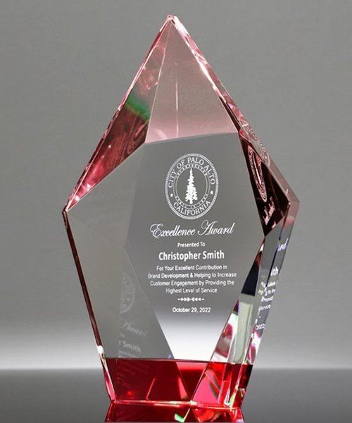 Picture of Red Gem Diamond Award