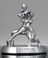 Picture of Wrestling Bear Hug Silver Trophy