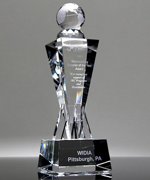 Picture of Crystal Victory Globe Award