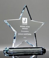 Picture of Clear Crystal Star Award