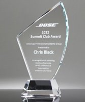 Picture of Avant Clear Crystal Award