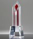 Picture of Crystal Pinnacle Award Red Tower