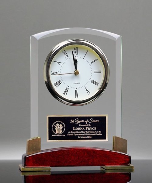 Picture of Beveled Glass Clock