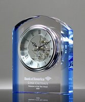 Picture of Appreciation Crystal Clock Award