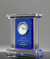 Picture of Blue Crystal Desk Clock