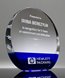 Picture of Luminous Blue Crystal Circle Award