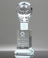 Picture of Crystal Light Bulb Award