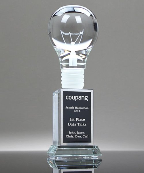 Picture of Crystal Light Bulb Trophy