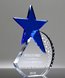 Picture of Blue Crystal Shooting Star Award