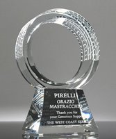 Picture of Crystal Tire Trophy