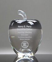 Picture of Crystal Apple Award