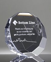 Picture of Crystal Slant - Standing Award