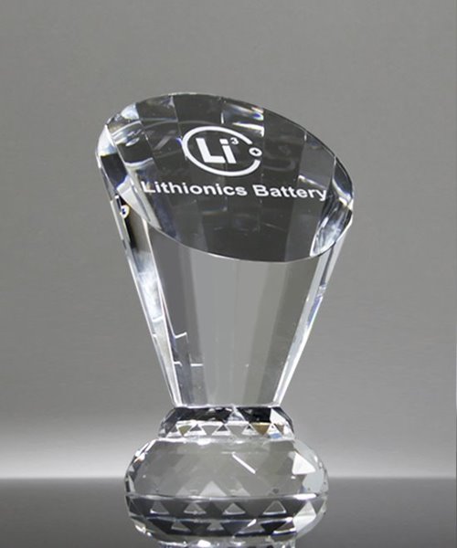 Picture of Crystal Spotlight Paperweight Trophy