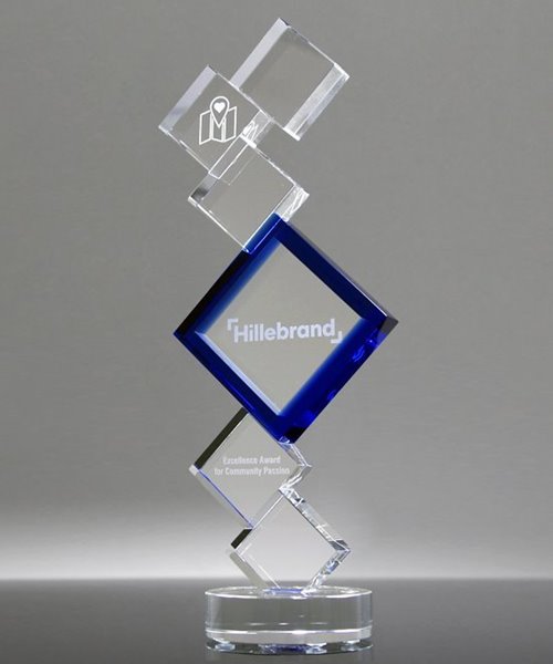 Picture of Building Blocks Crystal Trophy