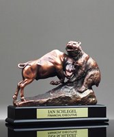 Picture of Bull and Bear Sculpture