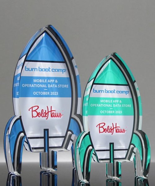 Picture of Custom Acrylic Rocket Awards