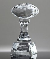 Picture of Multi-Faceted Crystal Football Tower