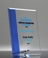 Picture of Acceptance Glass Plaque Full Color