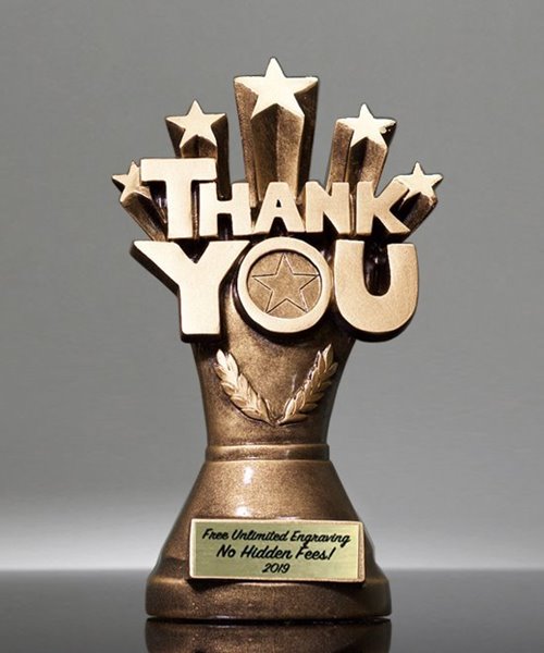 Picture of Thank You Trophy