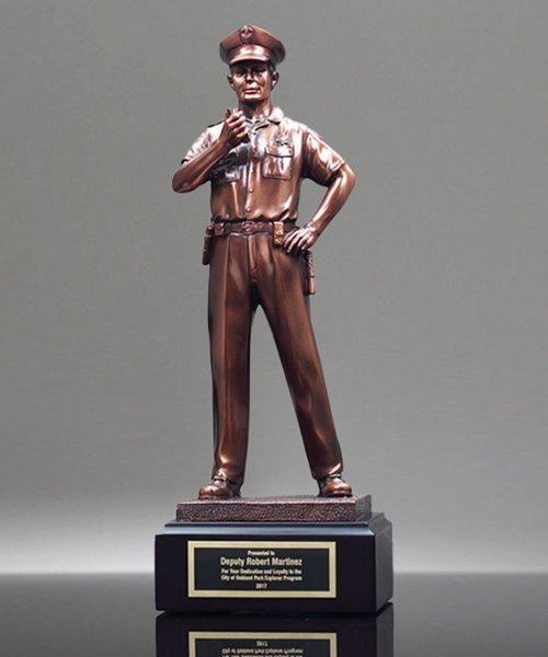 Picture of Policeman Sculpture