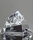 Picture of Clear Crystal Optimistic Bull Award