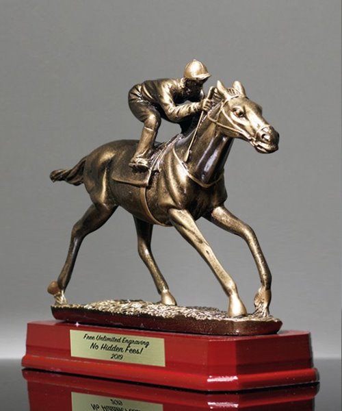 Picture of Horse Racing Trophy