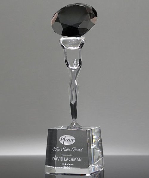 Picture of Black Diamond Crystal Trophy