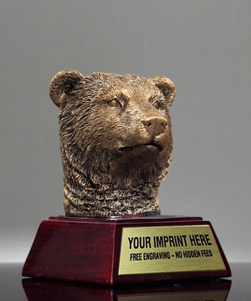 Picture of Bear Mascot Trophy