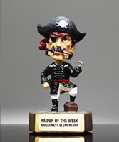 Picture of Pirate Bobblehead Mascot Trophy