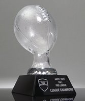 Picture of Glass Football Trophy