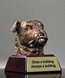 Picture of Bulldog Mascot Trophy