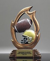 Picture of Football Flame Trophy