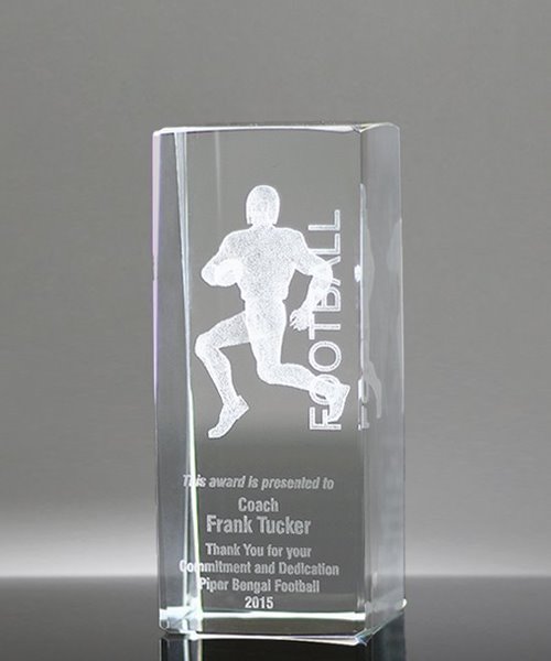 Picture of Collegiate Series 3D Football Crystal