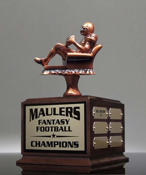 Picture of Armchair Quarterback Fantasy Football Perpetual Trophy