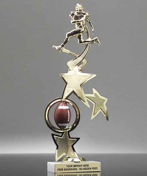 Picture of Superstar Football Spinner Trophy