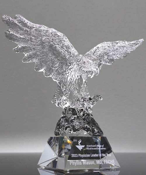 Picture of Imperial Eagle Crystal Trophy