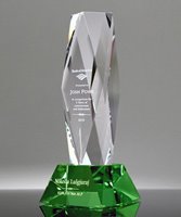 Picture of Presidential Tower Emerald Crystal Award