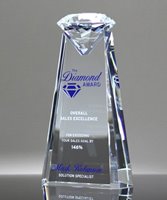 Picture of Essence Diamond Award - Clear Crystal