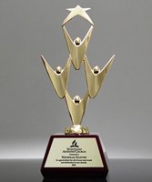 Picture of Team Harmony Star Trophy - Gold Tone