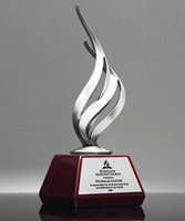 Picture of Metal Flame Award - Silver