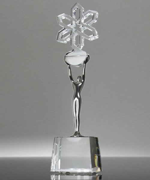 Picture of Custom Logo Achiever Trophy