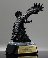 Picture of Fearless Eagle Crystal Award