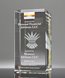 Picture of 2D Etched Crystal Award Block