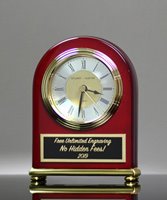 Picture of Arched Rosewood Clock