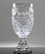 Picture of Medallion Footed Crystal Trophy Vase