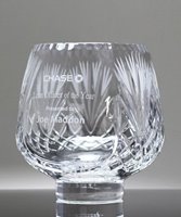 Picture of Rose Bowl Cut Crystal Award