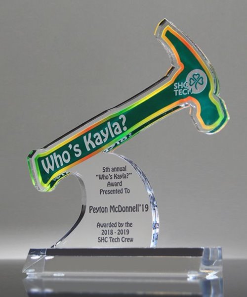 Picture of Acrylic Hammer Trophy